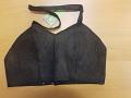 Black Halter Neck Choli Blouse for Saree (M-L) #5441354
